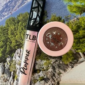 2 ColourPop Eyeshadow & TLB Pink Lip Plumper